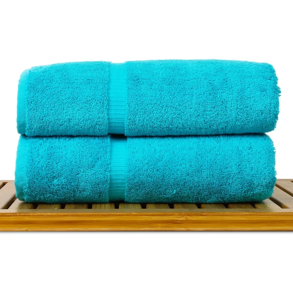 منشفة سبا قطنية تركية فاخرة صديقة للبيئة، 700 جرام في المتر المربع، سريعة الجفاف، حدود دوبي ناعمة لاستخدام الحمام #4