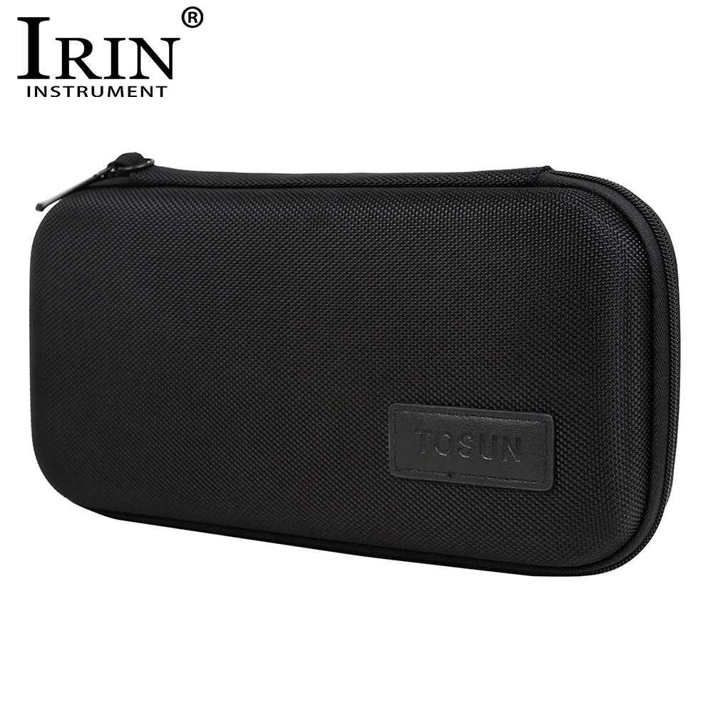 IRIN Saxophone Mouthpiece Case Storage Bags With Velvet Bag Oxford Fabric Waterproof Sax Bag Woodwind Instrument Accessories