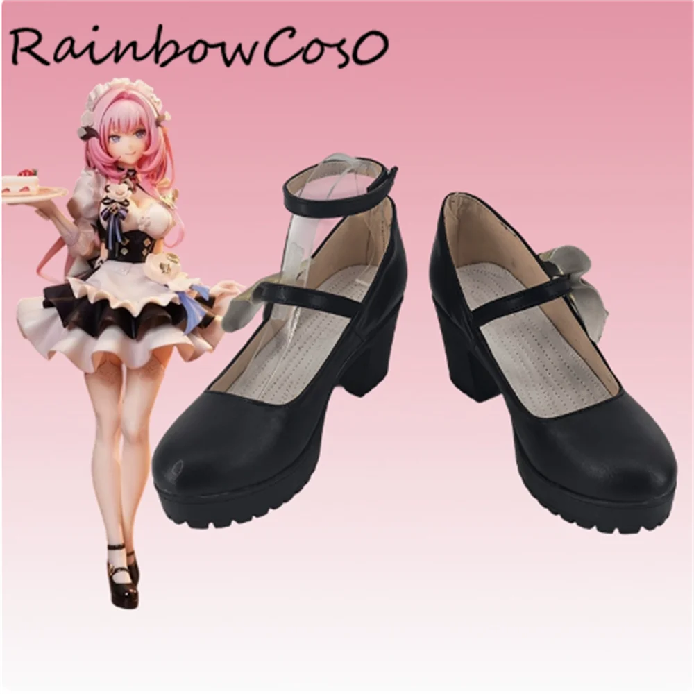 

Ayase Eli Ellie lovelive love live Cosplay Shoes Boots Game Anime Party Halloween RainbowCos0 W5009