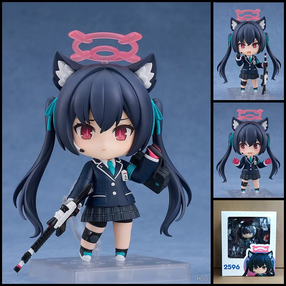 

Blue Archive No 2596 Kirigaya Kikyou Posable Action Figure Face Swapable Anime Collectible Desk Decor For Otaku Fans
