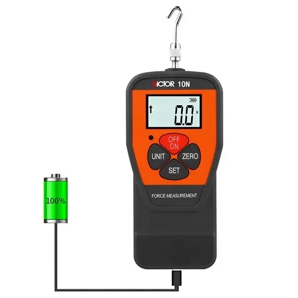 

VICTOR 10N/50N/100N/200N/300N/500N Digital Pull Push Force Gauge Force Testing Force Gauge