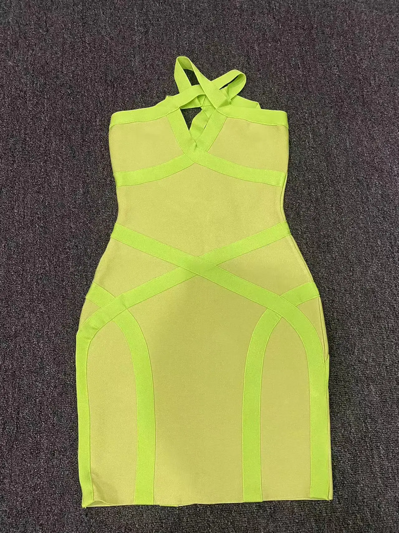 2023 Sale Promotion ! Women Sexy Strapless Rayon Bandage Bodycon Mini Dress Nightclub Birthday Party Celebrity Cocktai Dress