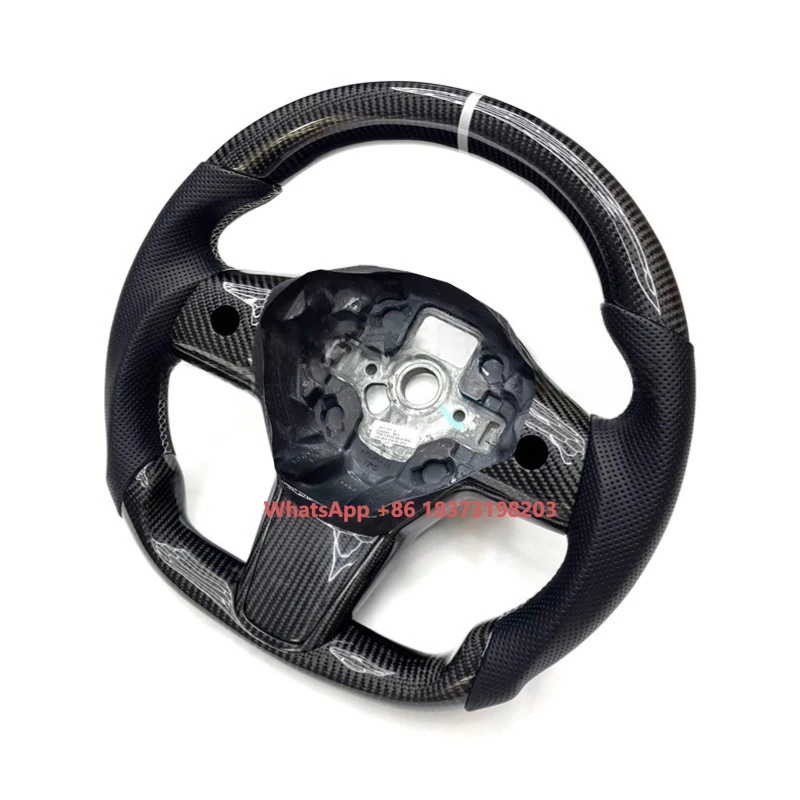 

Customized Carbon Fiber Steering Wheel Shock-Absorbing and Heatproof Ultra-Grip Durable for Daily Drive