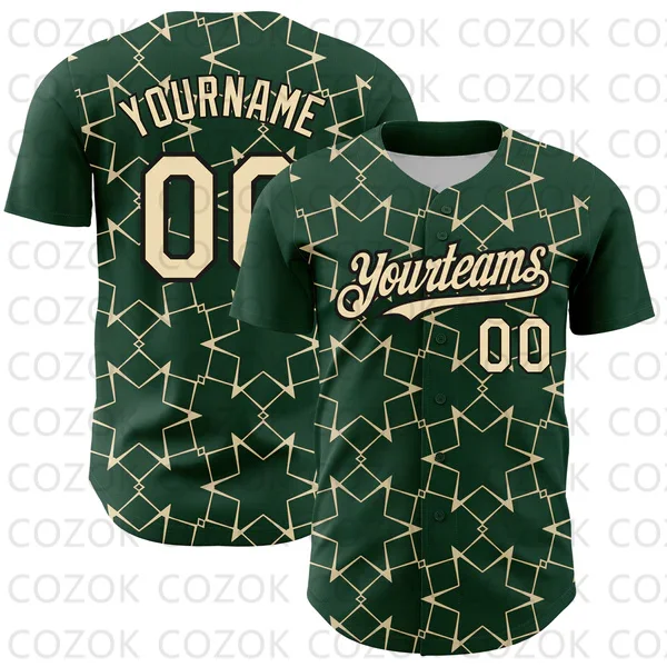 Cobweb-Camiseta de béisbol personalizada para hombre y mujer, Camisa estampada en 3D, camisas de equipo, Tops Unisex de Hip Hop