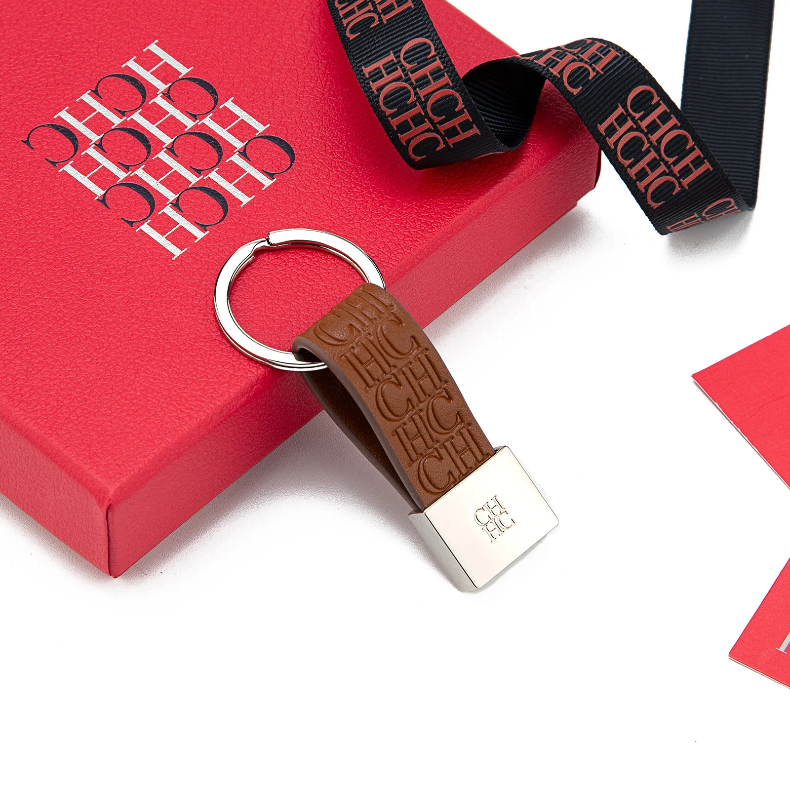 

Брелок для ключей из натуральной кожи с подарочной коробкой, брелок для ключей унисекс премиум-класса, вневременной подарок для мужчин и женщин