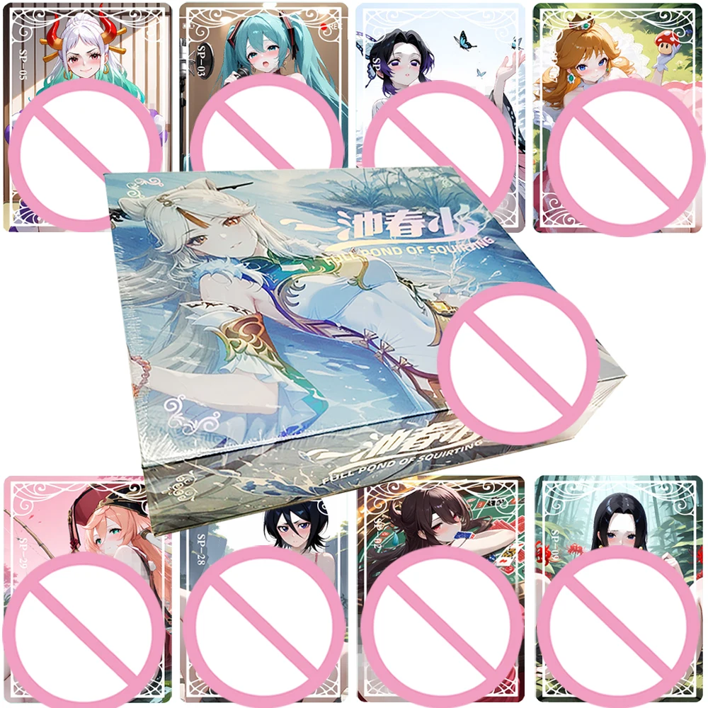 

Коллекционная карта Full Pond of Squirting, популярная игра, красивая девушка, Nilou Yae Miko, креативная ограниченная карта для фанатов, изысканные подарки