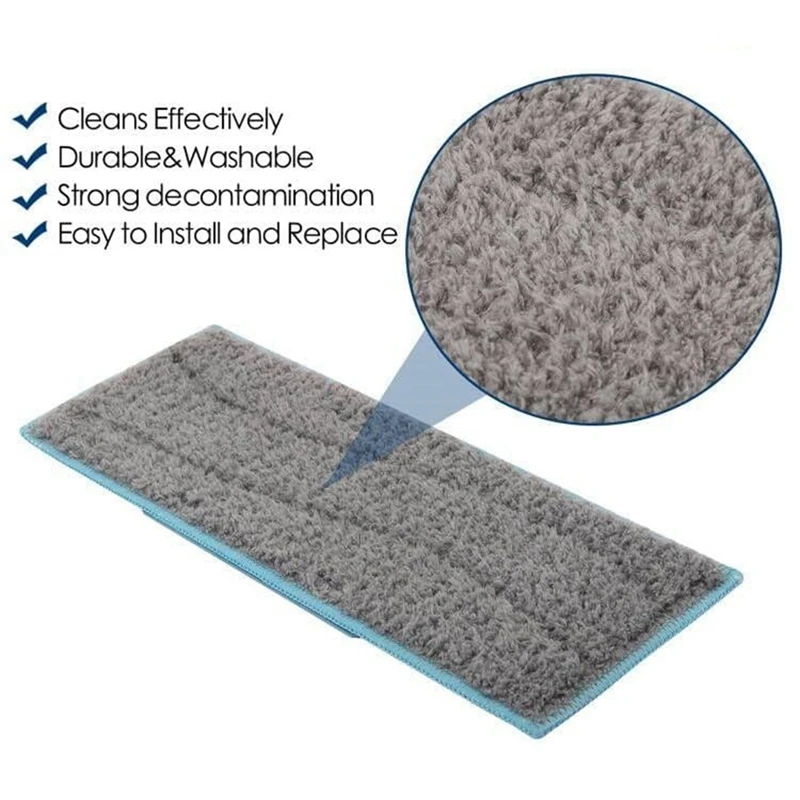 ABBR 6 عبوات من وسادات الممسحة القابلة للفصل لروبوت سلسلة iRobot Braava Jet M6، ترقية ملحقات استبدال وسادة الممسحة M6 القابلة لإعادة الاستخدام