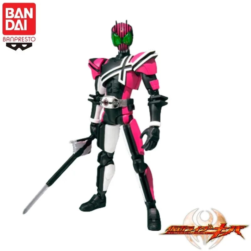 En Stock Original Bandai Banpresto Kamen Rider jinete enmascarado década Anime modelo de figuras de acción juguete adorno de escritorio coleccionar regalos