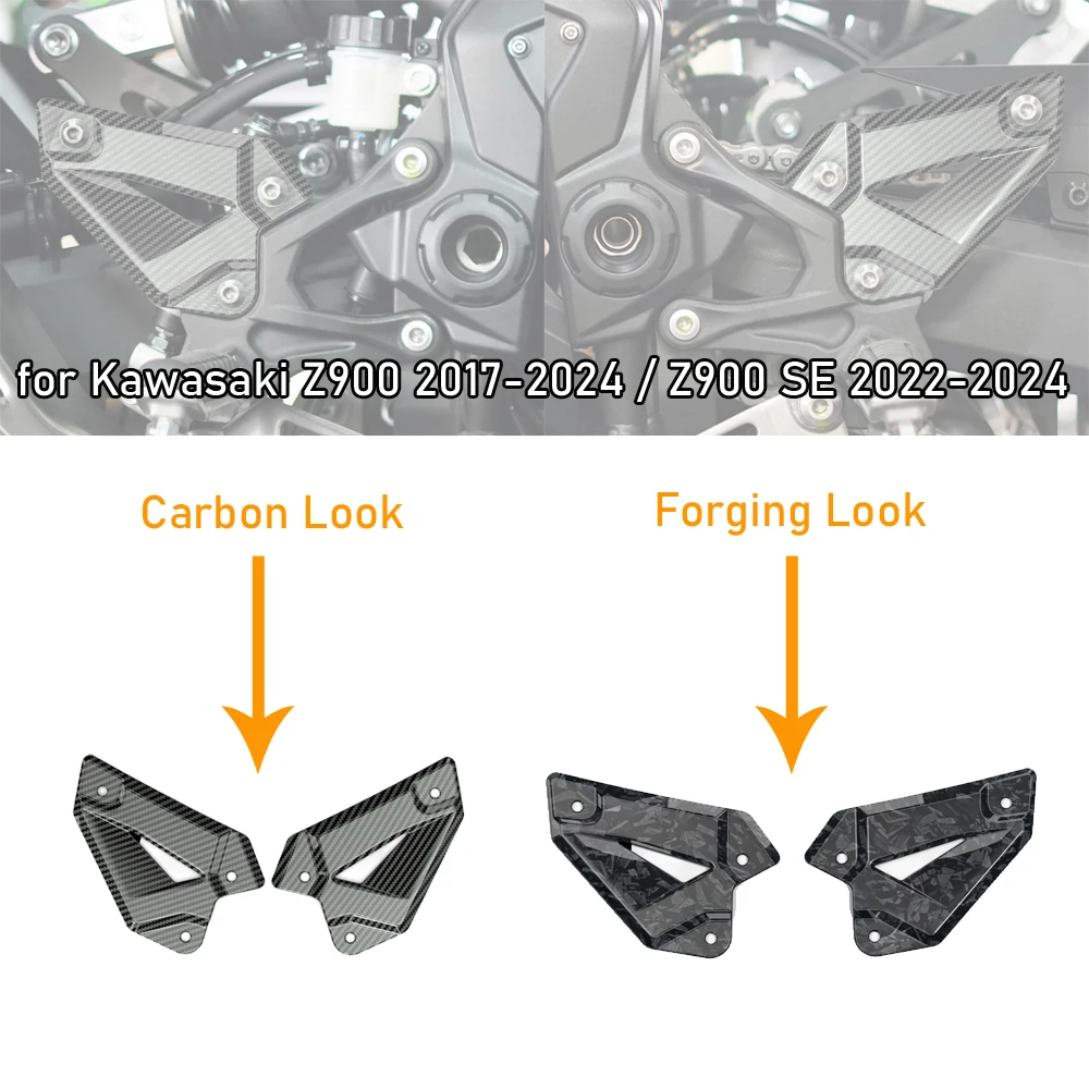 

Motorcycle Foot Pedal Heel Guard for Kawasaki Z900 2017-2024 / Z900 SE 2022-2024