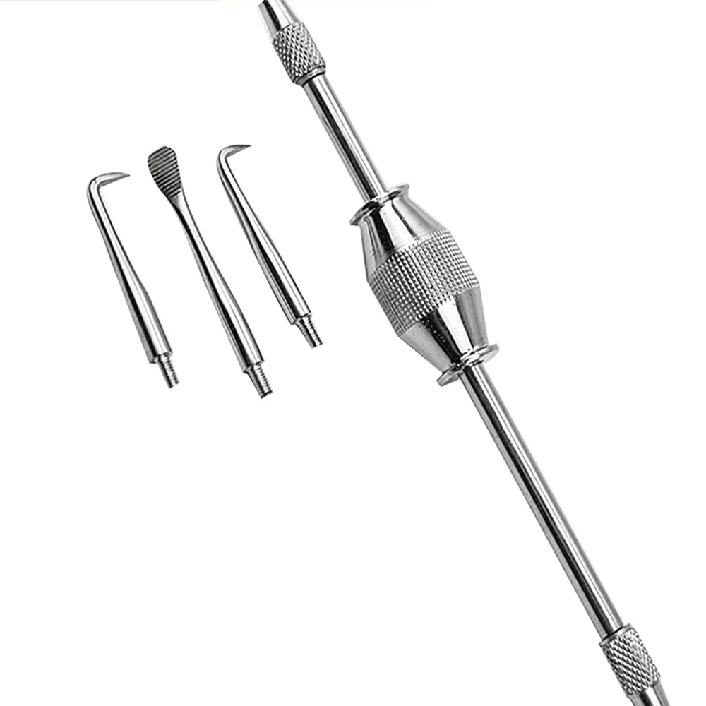 

Dental removedor de coronas Manual de acero inoxidable, removedor de puente Manual con 3 accesorios, productos de laboratorio