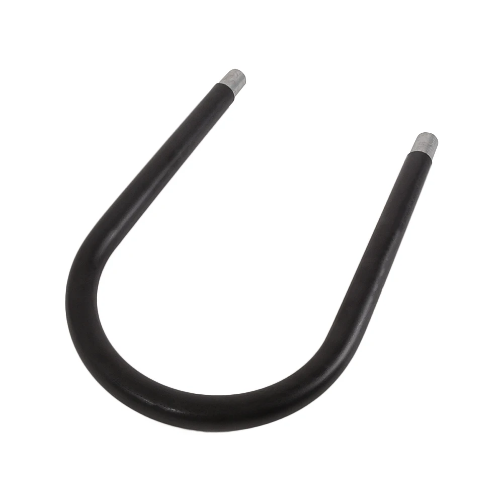 KIMISS Cadre de siège arrière de moto - Support de montage en boucle - Accessoires pour sièges de voiture (230 mm incurvé