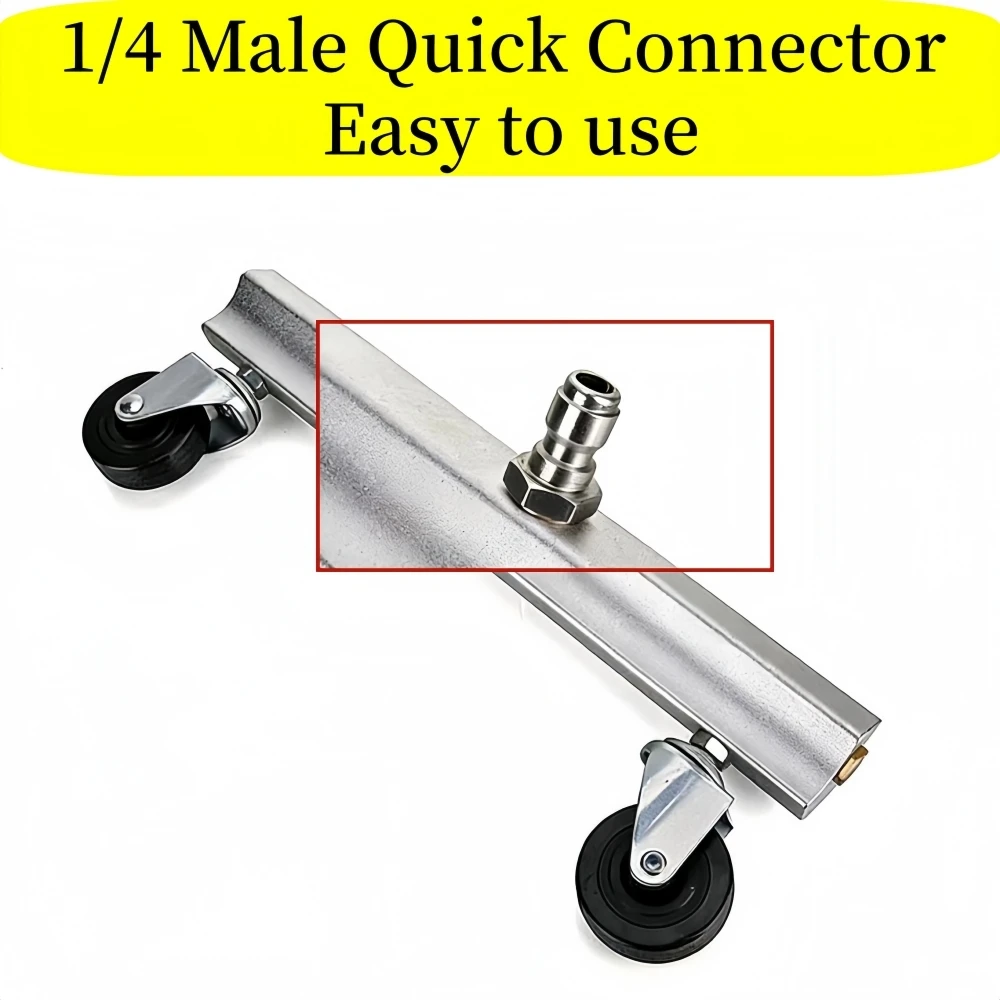 6090psi ضغط غسالة الطرق تنظيف أداة الفولاذ المقاوم للصدأ تنظيف فوهة ، لـ Karcher Bosch AR Lavor Nilfisk Huter Kranzle