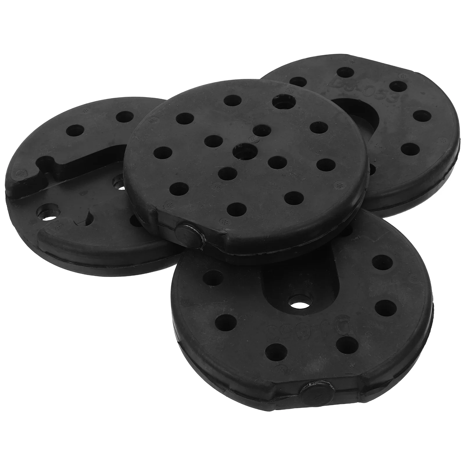 

4pcs Floor Weight Weighted For Pole Enhanced Stability Counterweight Lamp Base Only Replacement Floor Lamp Stand Base -