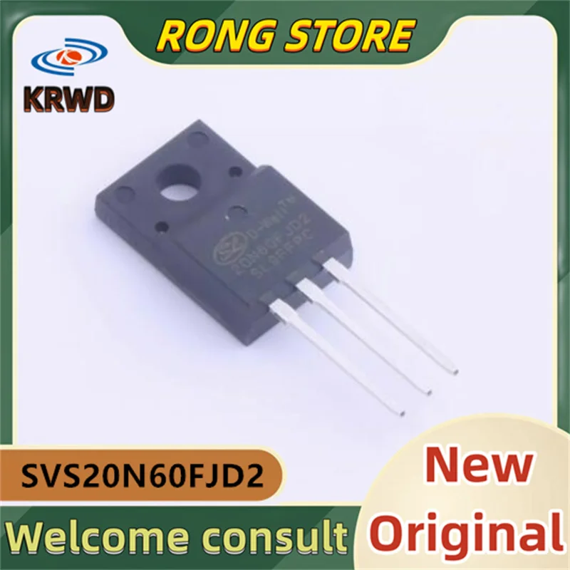 

20pcs 20N60FJD2 New and Original SVS20N60FJD2 600V 20A TO-220F