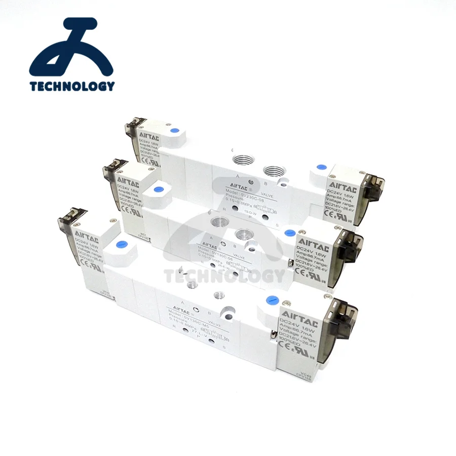 

AirTAC new solenoid valve 5V130CM5B050 5V130CM5B200 5V130CM5A050 5V130CM5A200 5V130C06B050 5V130C06B200