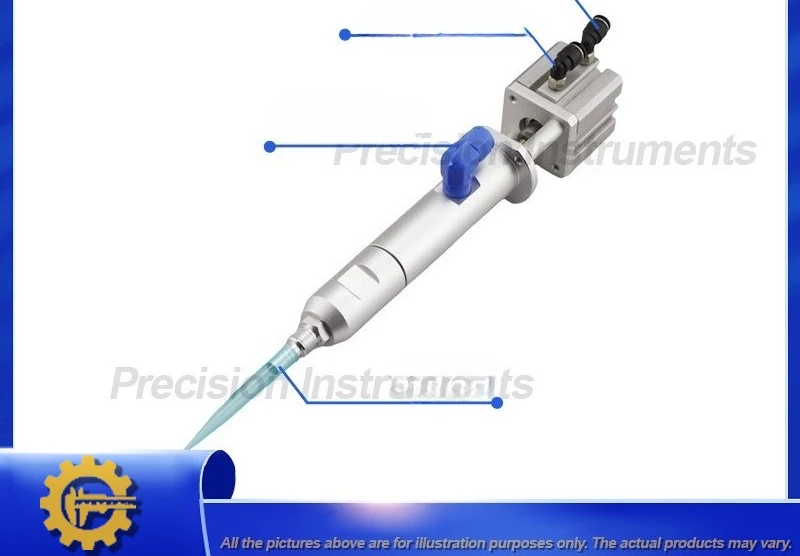 2026 High Flow Pneumatic Dispensing Valve for Glue Silicone Grease Precision Dot Coating Equipment with Reverse Function