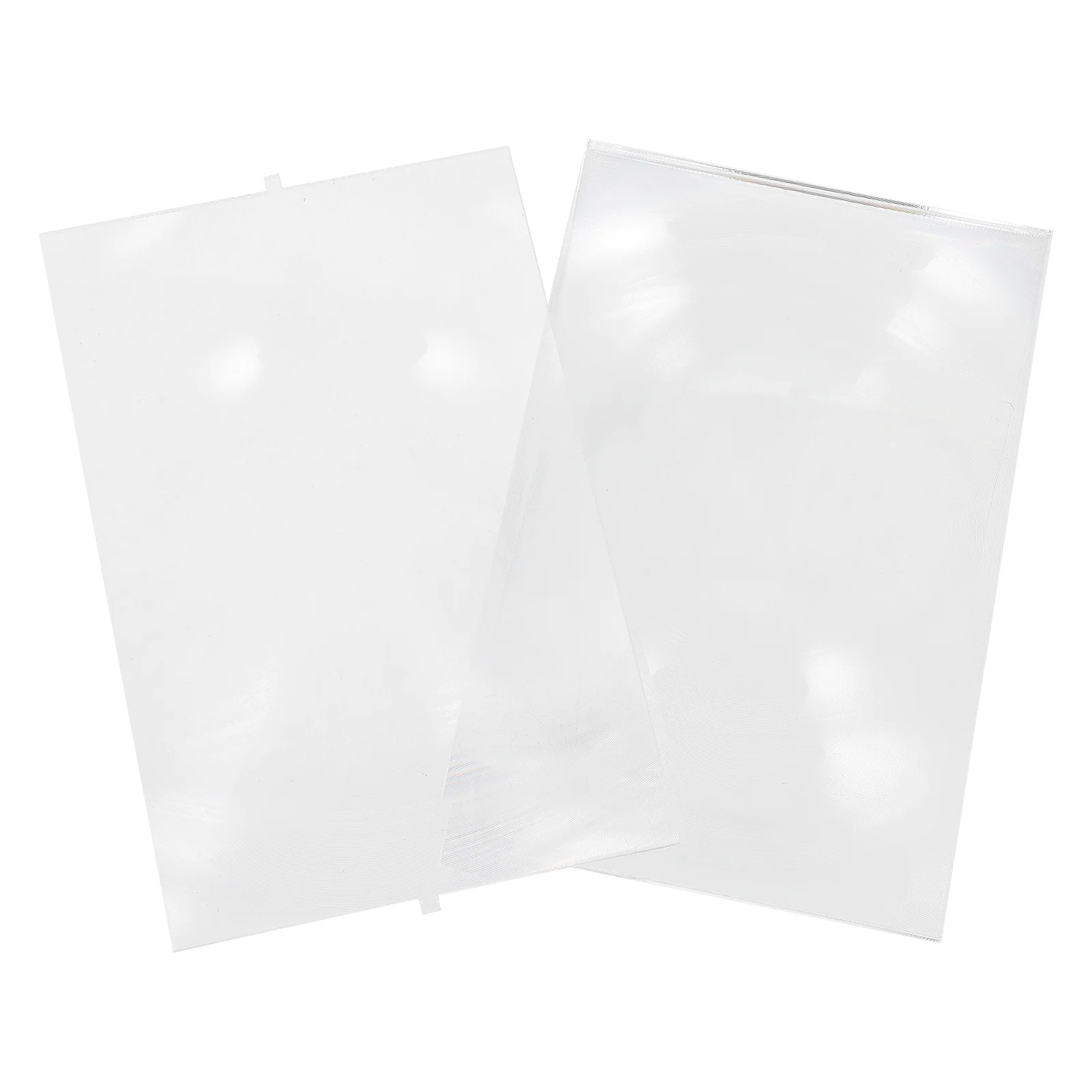 

2 Pcs Fresnel Lens Projector Tool High Definition Phone Overhead Optical Experiment Magnifier