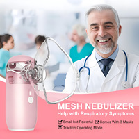 Inhalation nebulizer for adults and children Mini handheld portable USB Medical Nebulizer Silent inhaler Ultrasonic mesh nebuliz