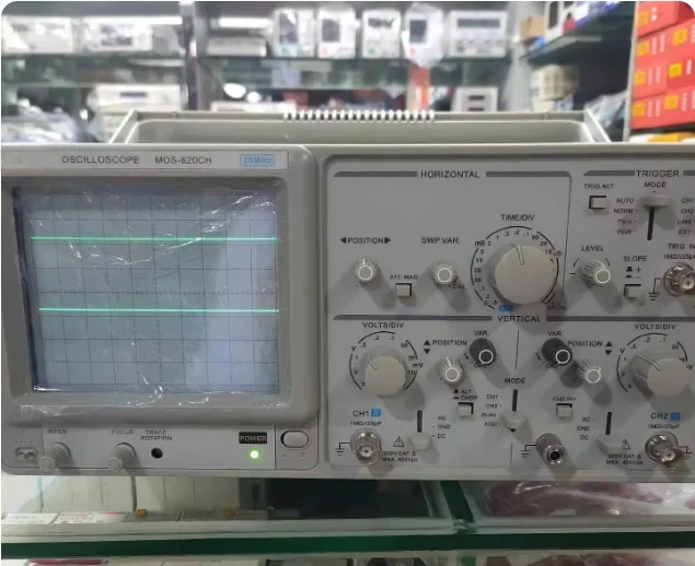 Analog MOS-620CH 20MHz Dual Channel Dual Trace for Electronics Testing and Repair