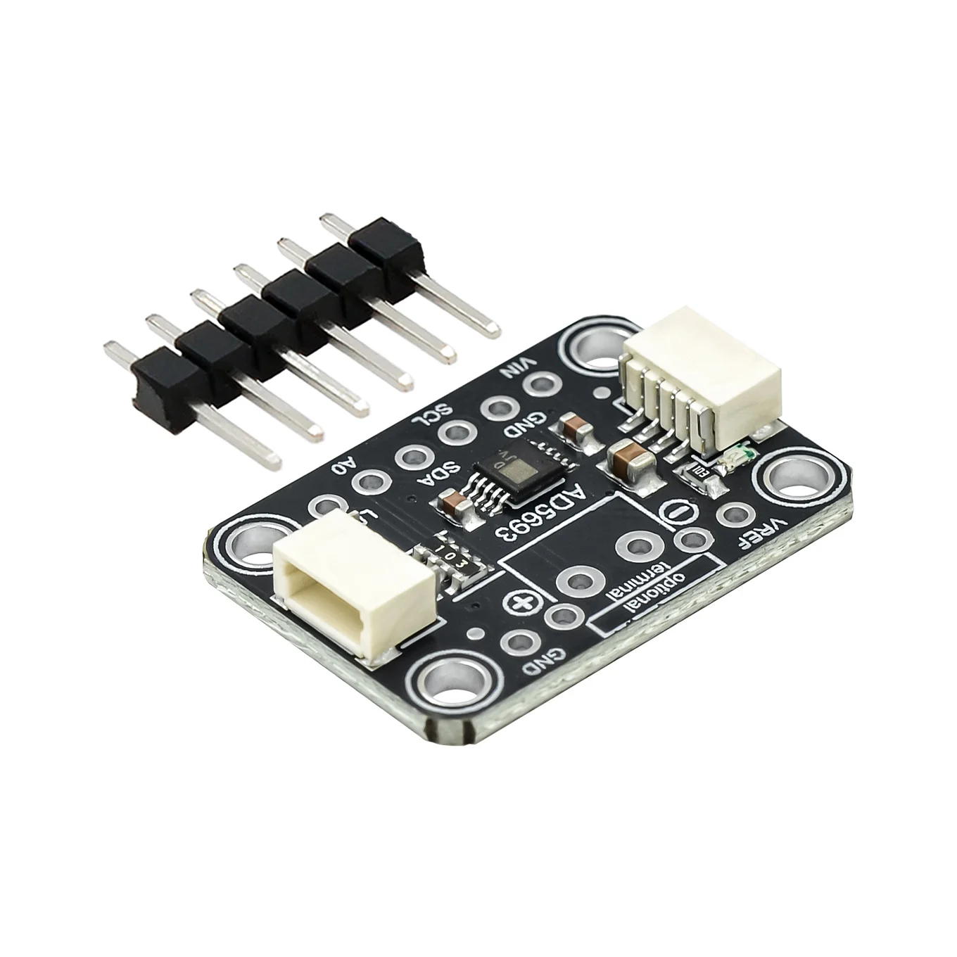 AD5693R I2C Interface 16-bit DAC Module Digital Signal Conversion Module Compatible with STEMMA QT Qwiic