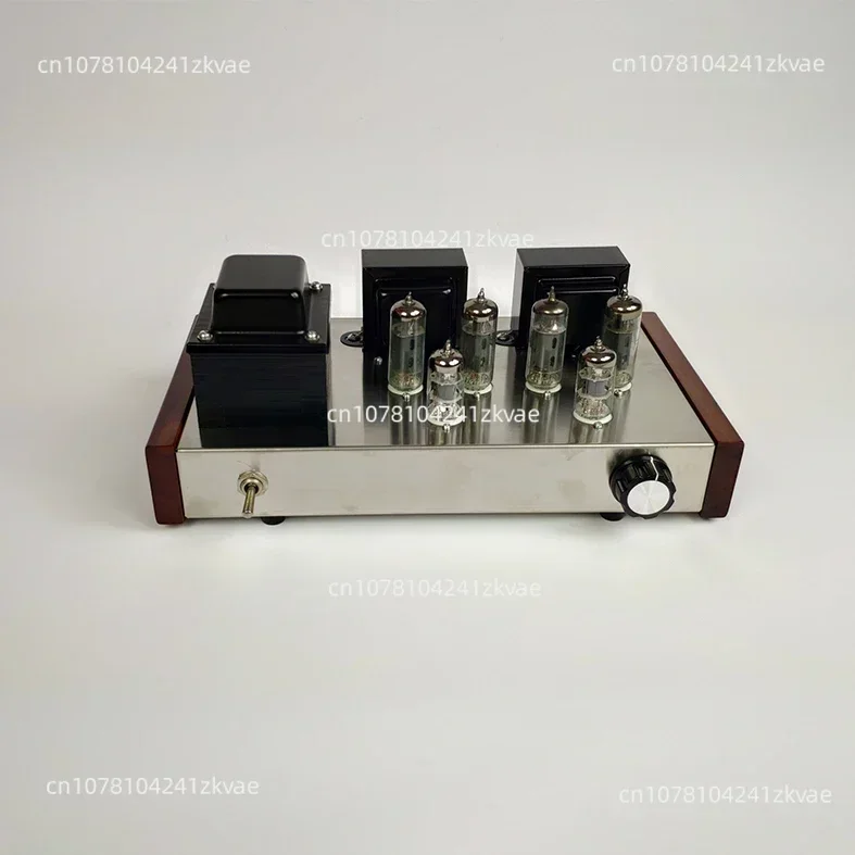 Power 12W*2, Total Harmonic Distortion 1% (1kHz), Sensitivity: 500-2000mV，Vacuum Tube 6F2+6p1 Push-pull Tube Power Amplifier,
