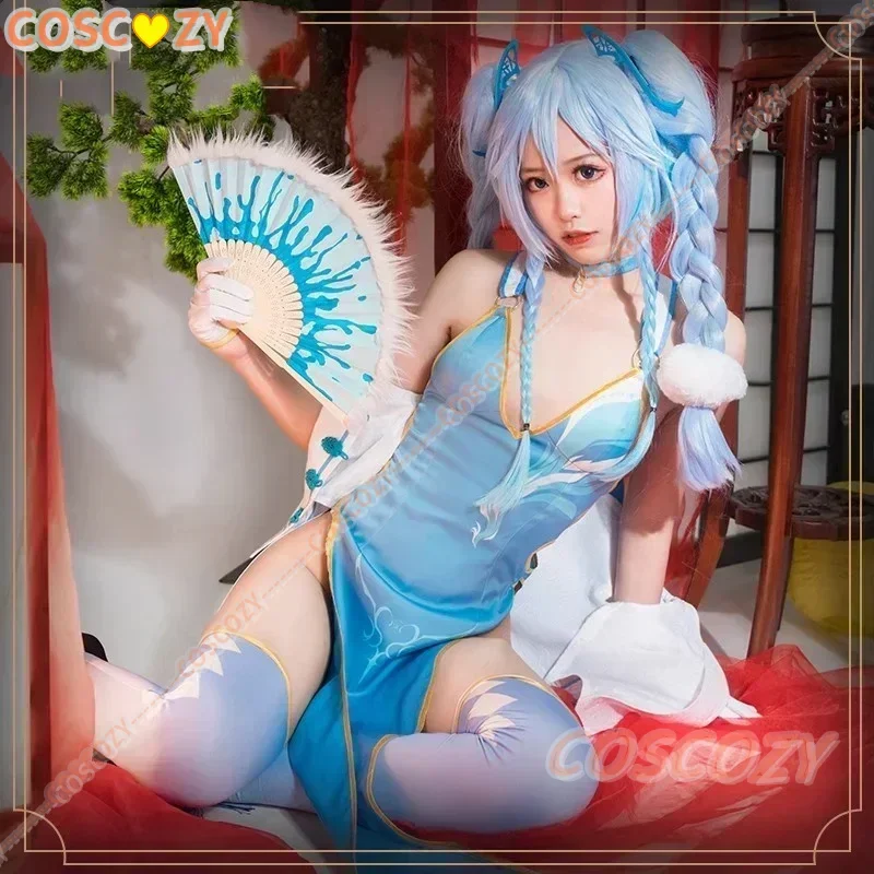 Game Girls Frontline PA15 Florence Cosplay Costume Ancient Style New Year Cheongsam Role Play Clothing Set