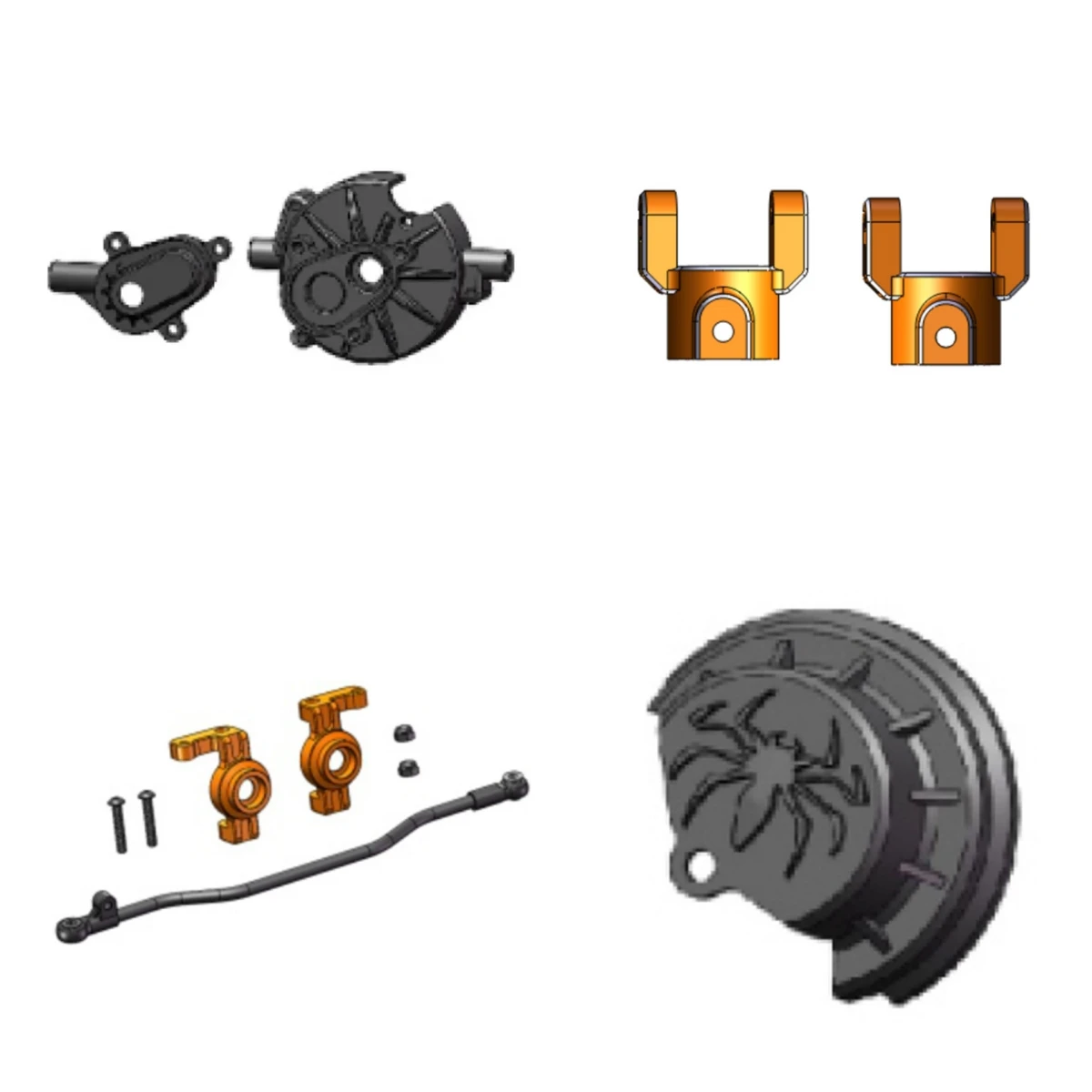 RGT Spare Parts P860035 P860036 P860039 P860075 For EX86181 EX86120 CRUSHER 1/10 RC Remote Control Car Professional Crawler