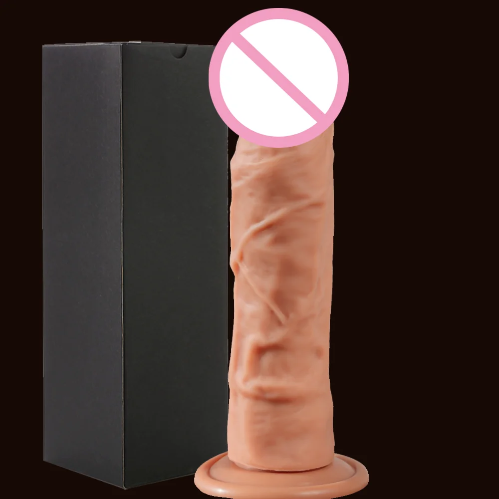 Realistic Penis Dildo Silicone Beginner G-Spot Vagina Anal Dildo with Strong Suction Cup Adult Sex Toys For Women Masturbation