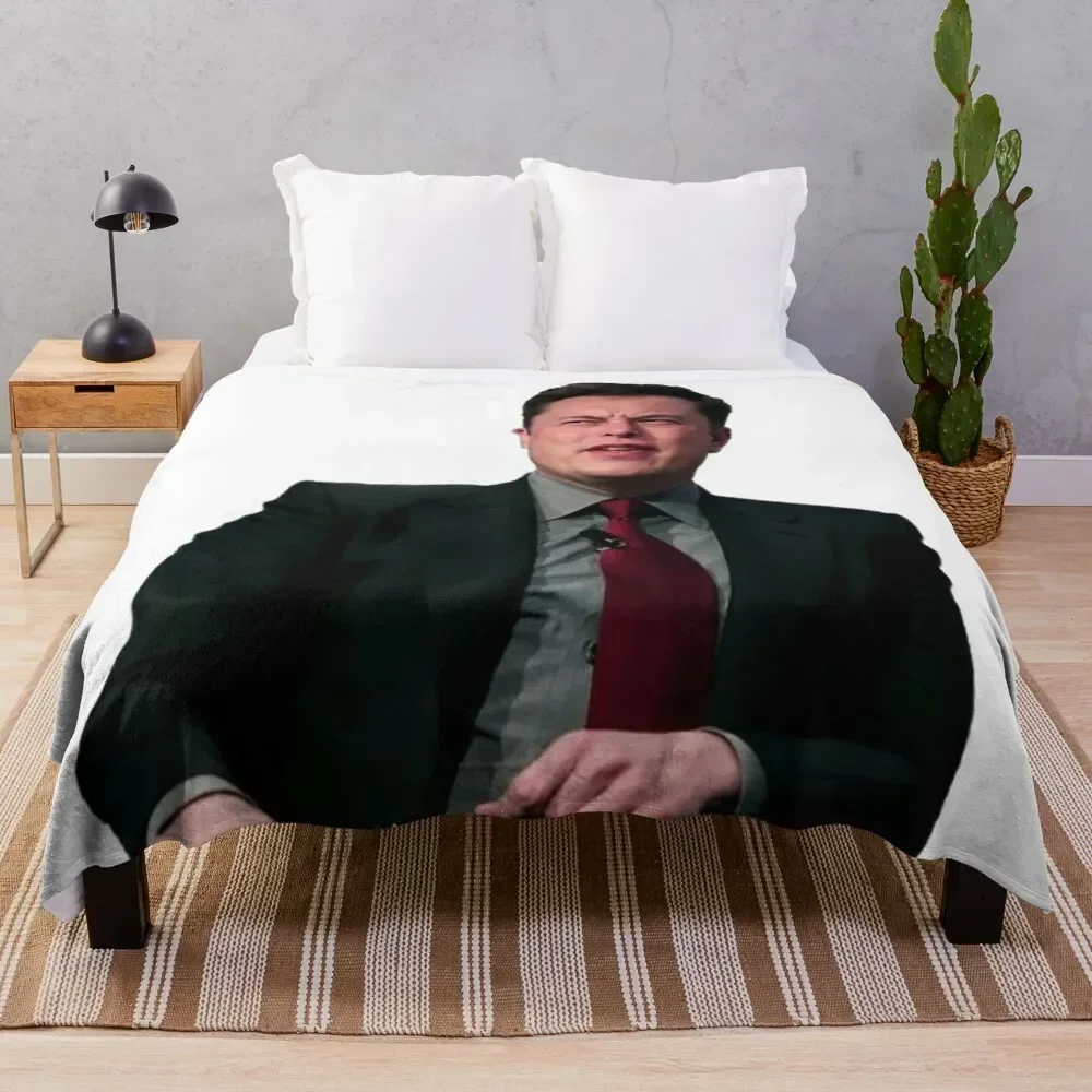 

Elon Musk Throw Blanket Baby Sofas Comforter christmas gifts Blankets