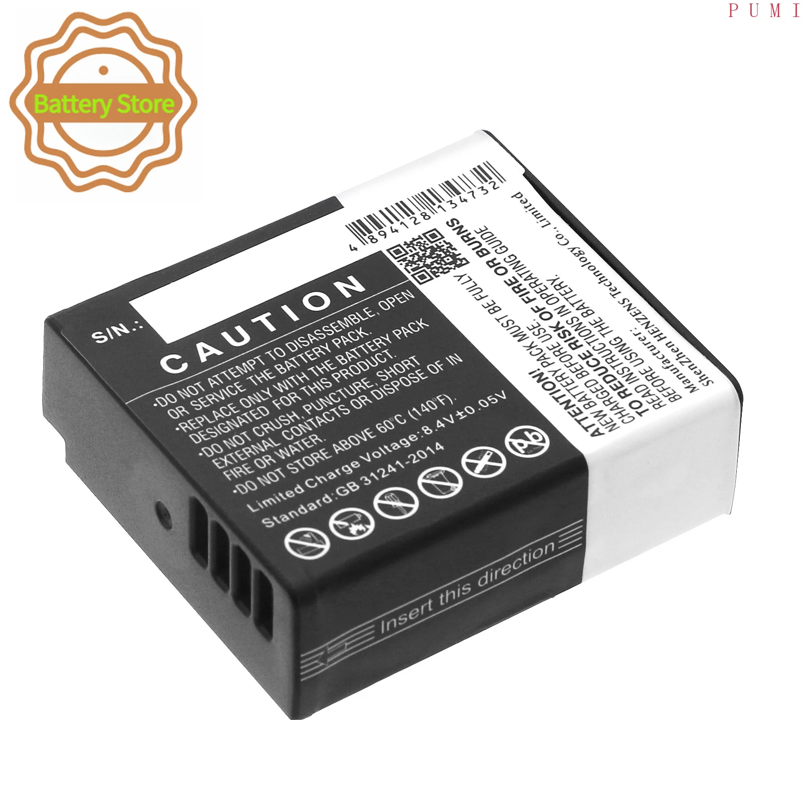 CS Replacement Battery for Leica,Panasonic D-Lux Type 109 PN:BP-DC15 980mAh / 7.25Wh