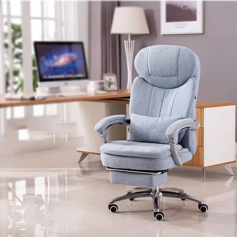 Swivel Chair Stool With Wheels Gamer Pc Relax Office Footrest Comfortable Chairs Relaxation Silla Gamer Comfy Advanced Lazy