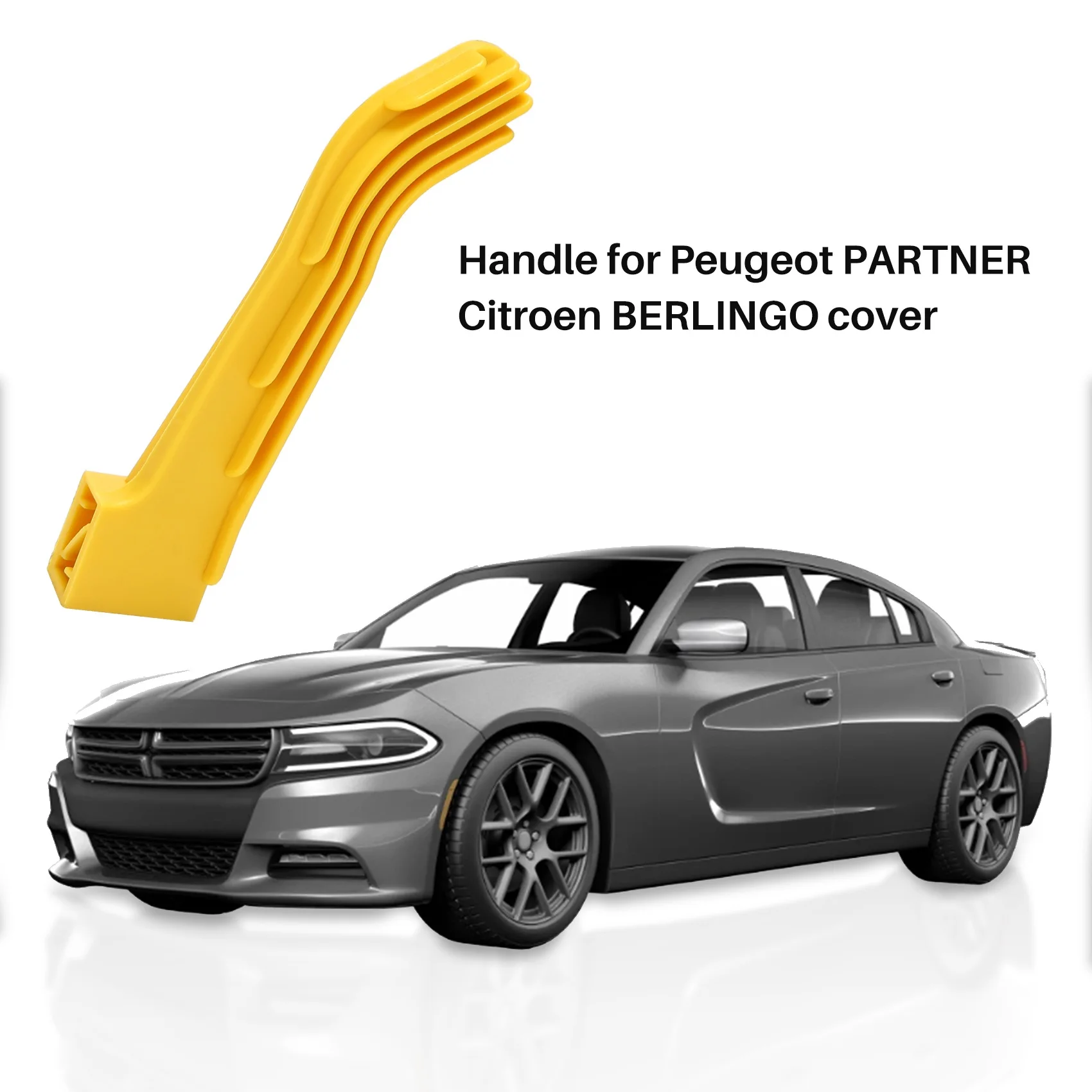 Car Bonnet Hood Pull Catch Bonnet Lock Catch Handle for Peugeot Partner Citroen Berlingo 2008