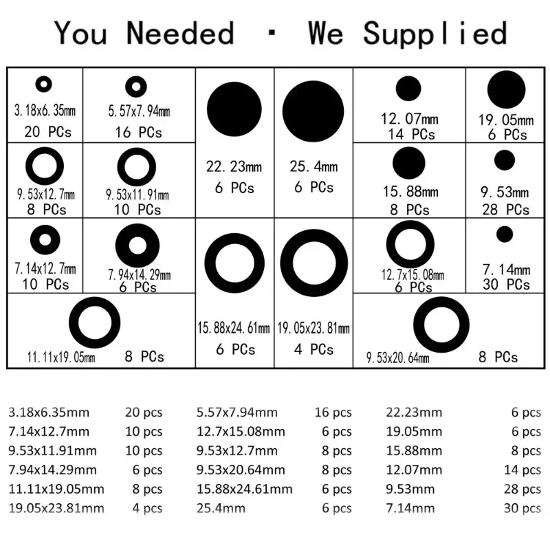 200 قطعة مجموعة جروميت مطاطية مانعة للتسرب كابلات مفتوحة/مغلقة جروميت المقابس الكهربائية موصل طوقا حلقة يا حلقة حماية سلك أداة #1