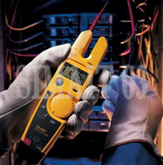 T5-600 Digital Clamp Meter, Electrical Tester for Voltage Current Continuity Test, 600V 1000V AC
