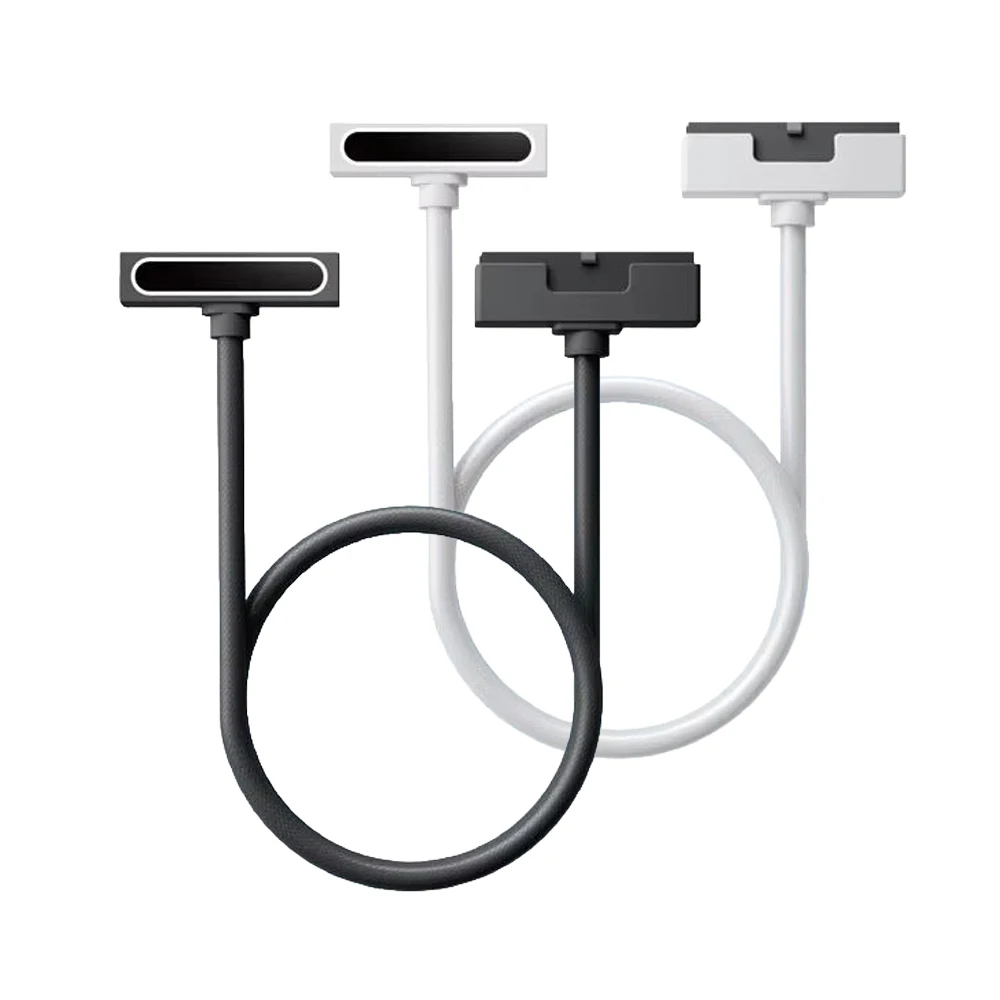 90Degree ARGB Sync ATX 24Pin Motherboard Extension Cable Black White Ultra-Flexible Textured 24Pin Cable Left/Right Turn