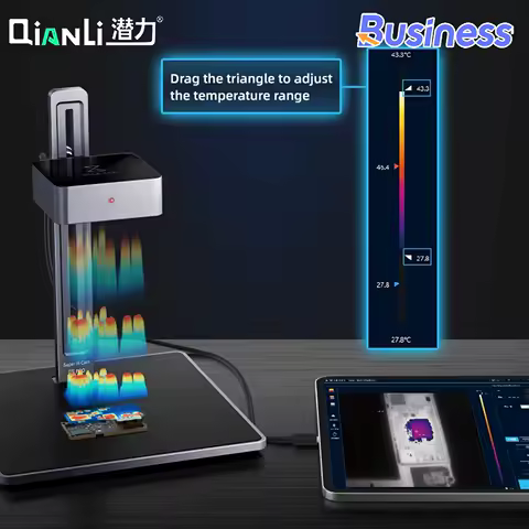 QIANLI MEGA-IDEA 3D Thermal imager camera Super IR Cam 2S Pro for Mobile Phones Motherboard Leakage Quick Check Repair Tools kit