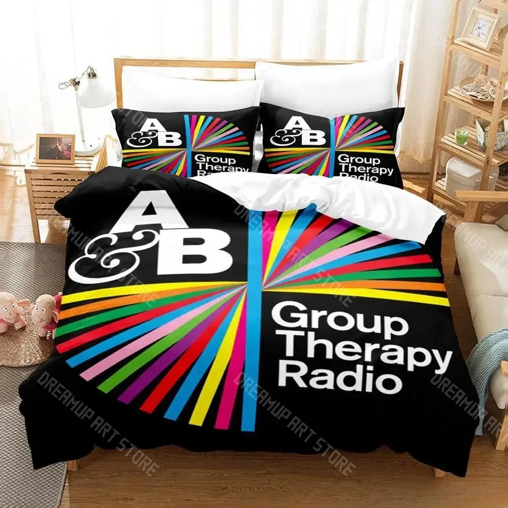 3D Printed Above & Beyond Music Band Bedding Set for Boys Girls Duvet Cover Pillowcase Twin Queen King Full Single Double Sizes