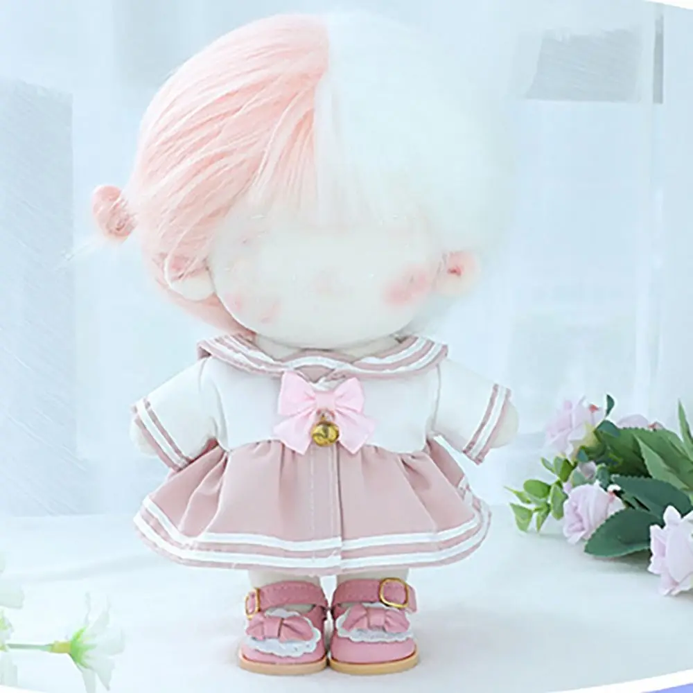 

Реквизит для фотосессии, переодевание, игрушечные аксессуары, колокольчик с узлом, костюм моряка, платье, хлопковая мягкая кукла, одежда для 20 см