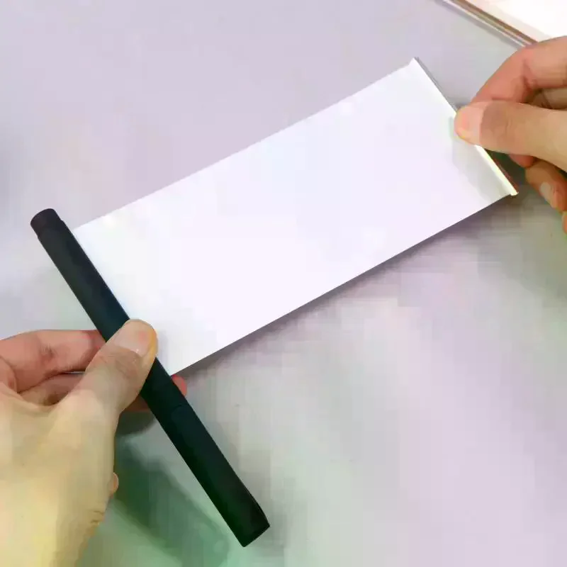 ¡Caliente! 1 herramienta de escritura para información confidencial con bolígrafo invisible retráctil automático para exámenes y notas