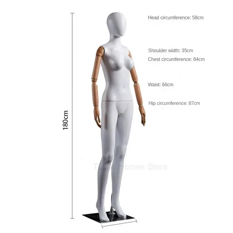 Modelo de vestido de novia, tienda de ropa, accesorio de exhibición de ropa, maniquí femenino de cuerpo completo con brazos móviles, maniquí de exhibición de ventana