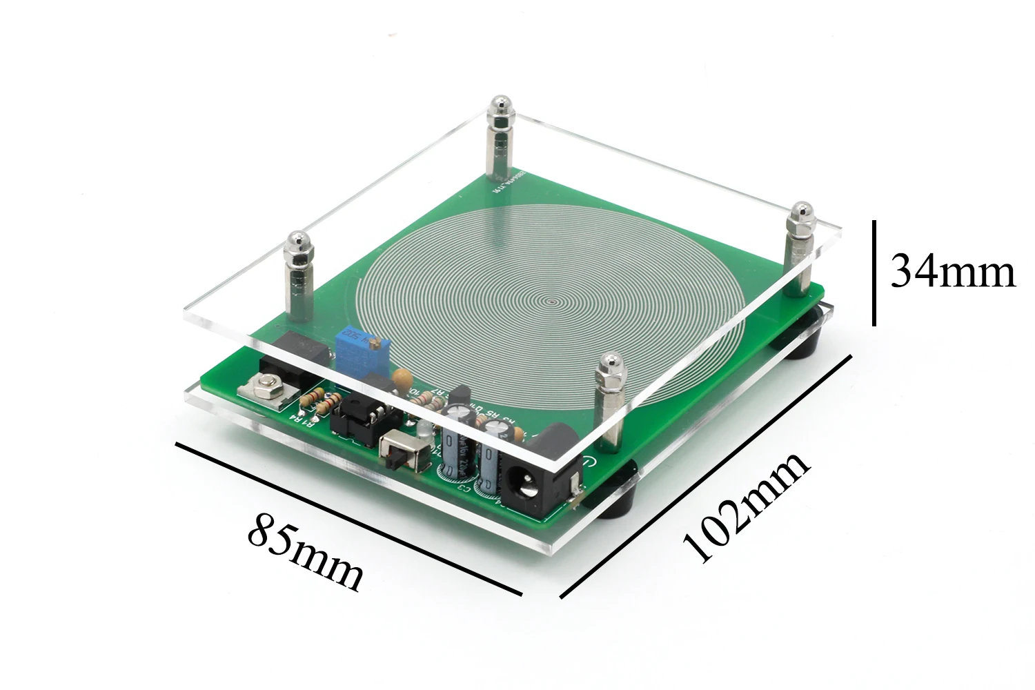 7.83HZ Schumann Wave เครื่องกำเนิดไฟฟ้า Ultra-Low ความถี่ Pulse Wave เครื่องกำเนิดไฟฟ้าเสียง Resonator
