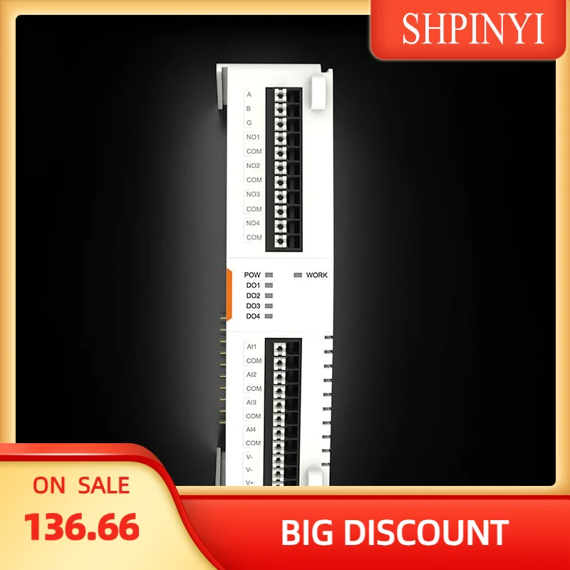 PUSR 4DI4DO 4AI4DO 8DO 8DI IO Extender (Needs to be used with the USR-M100 gateway Do not purchase it separately!)