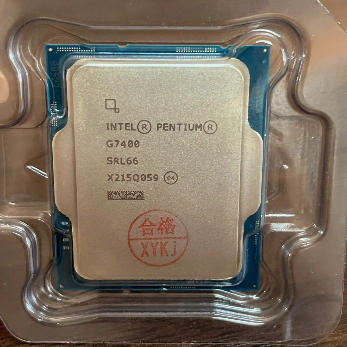 /Pentium G7400 loser Chip der 12. Generation CPU-Frequenz 3.7 Dual Core, vier Threads passend für H610-Hauptplatine