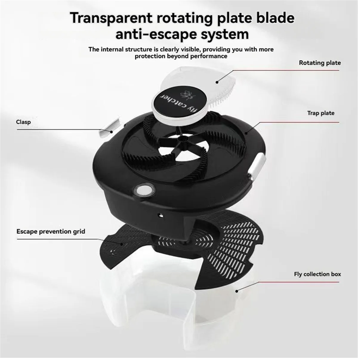 Perangkap Lalat Elektrik dengan Umpan Penangkap Nyamuk Otomatis Rumah Tangga