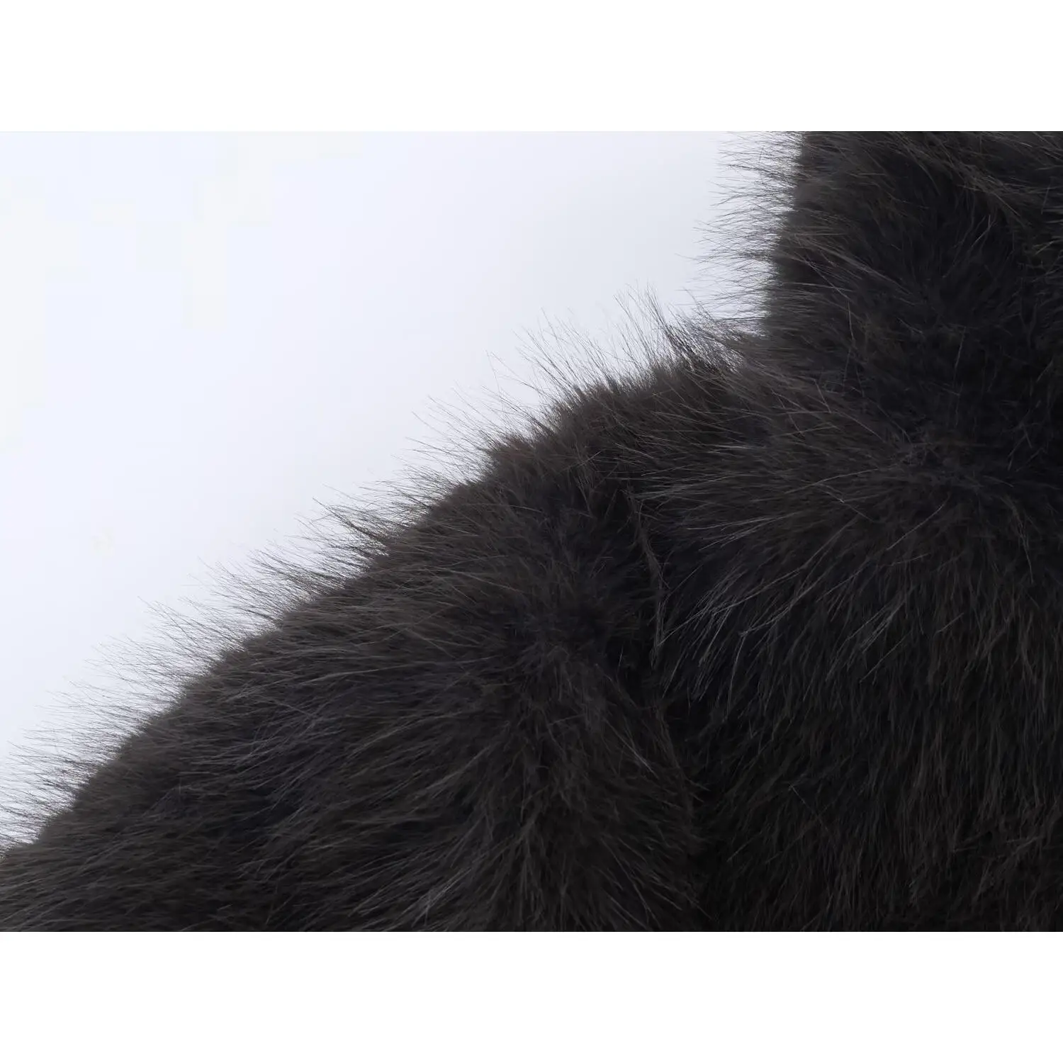 معطف خارجي بتأثير الفرو الاصطناعي من Faionable معطف نسائي للخريف جديد Sle دافئ من ألياف البوليستر معطف طويل بدون قبعة