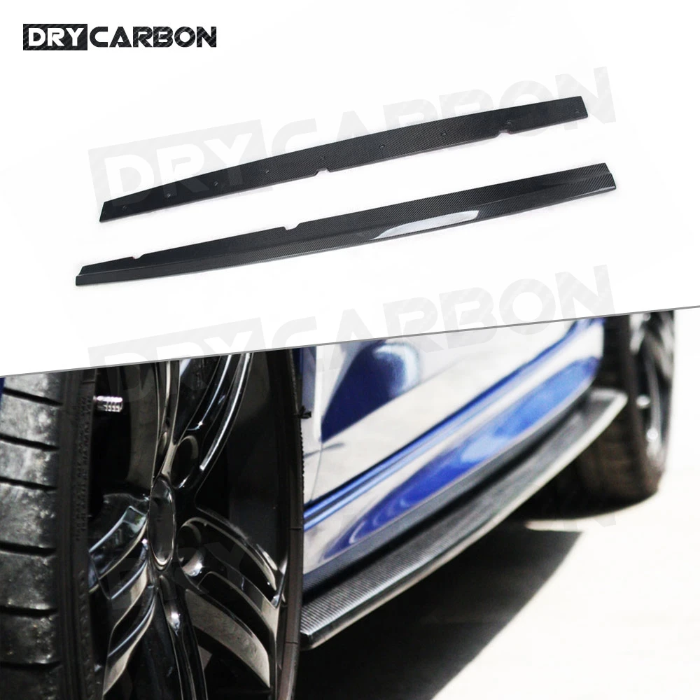 

Carbon Fiber Side Skirts For Volkswagen VW Golf 6 VI MK6 R20 2010-2013 E Style Door Bumper Trim Aprons Guard