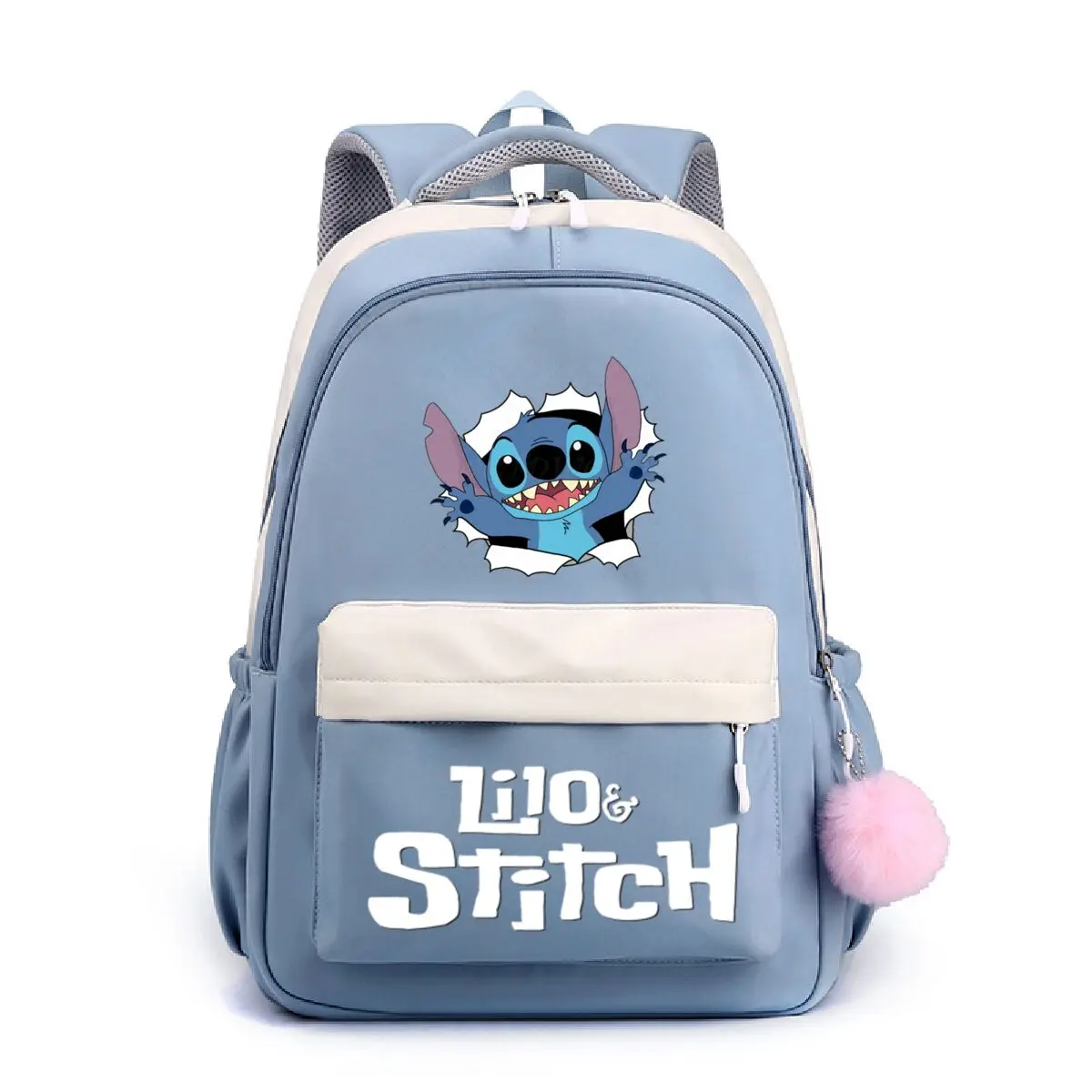 

Disney Lilo Stitch School Backpack for Boys Girls Teeneger Children Student Bags Cartoon Stitch Schoolbags Large Travel Rackpack