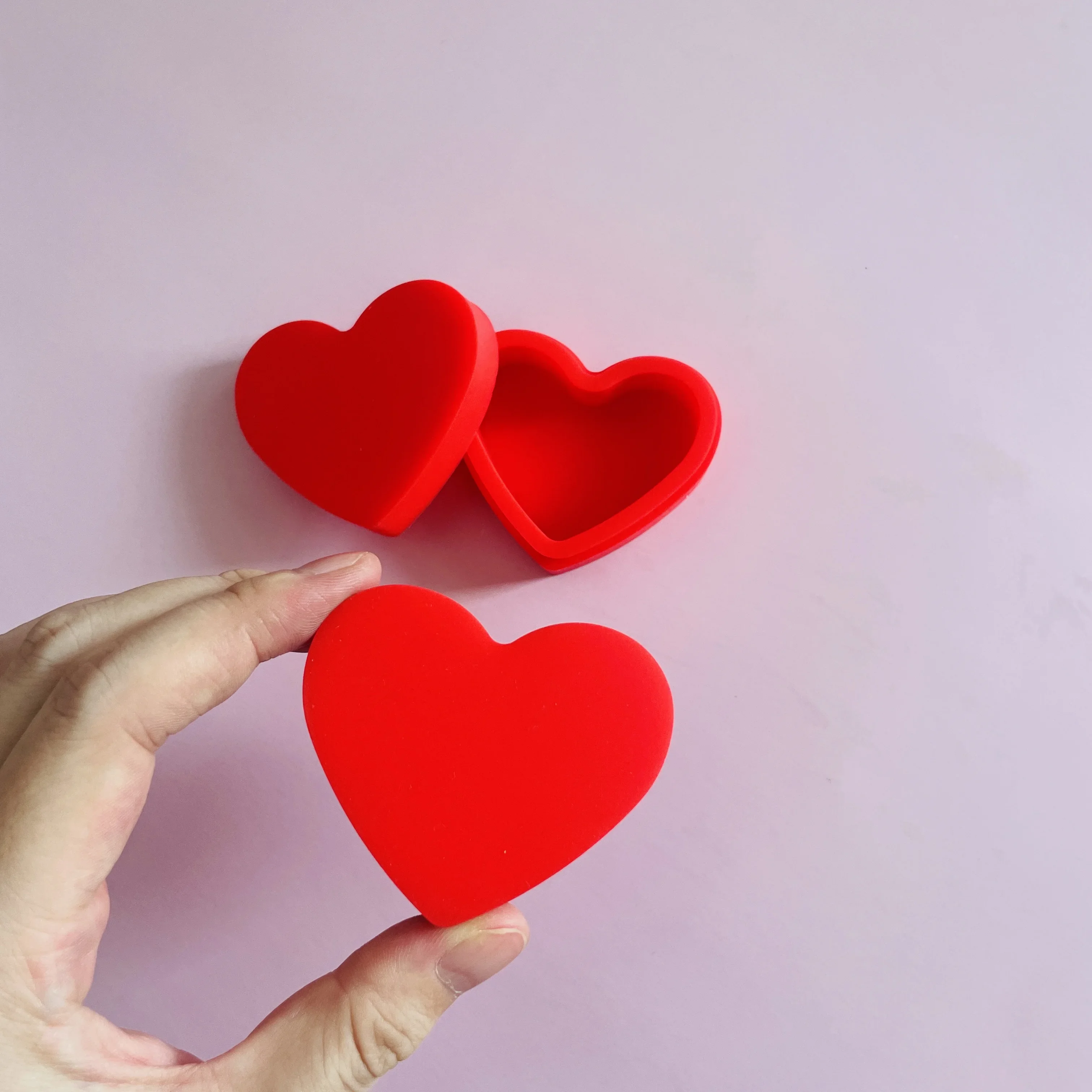 Heart Silicone Wax Container