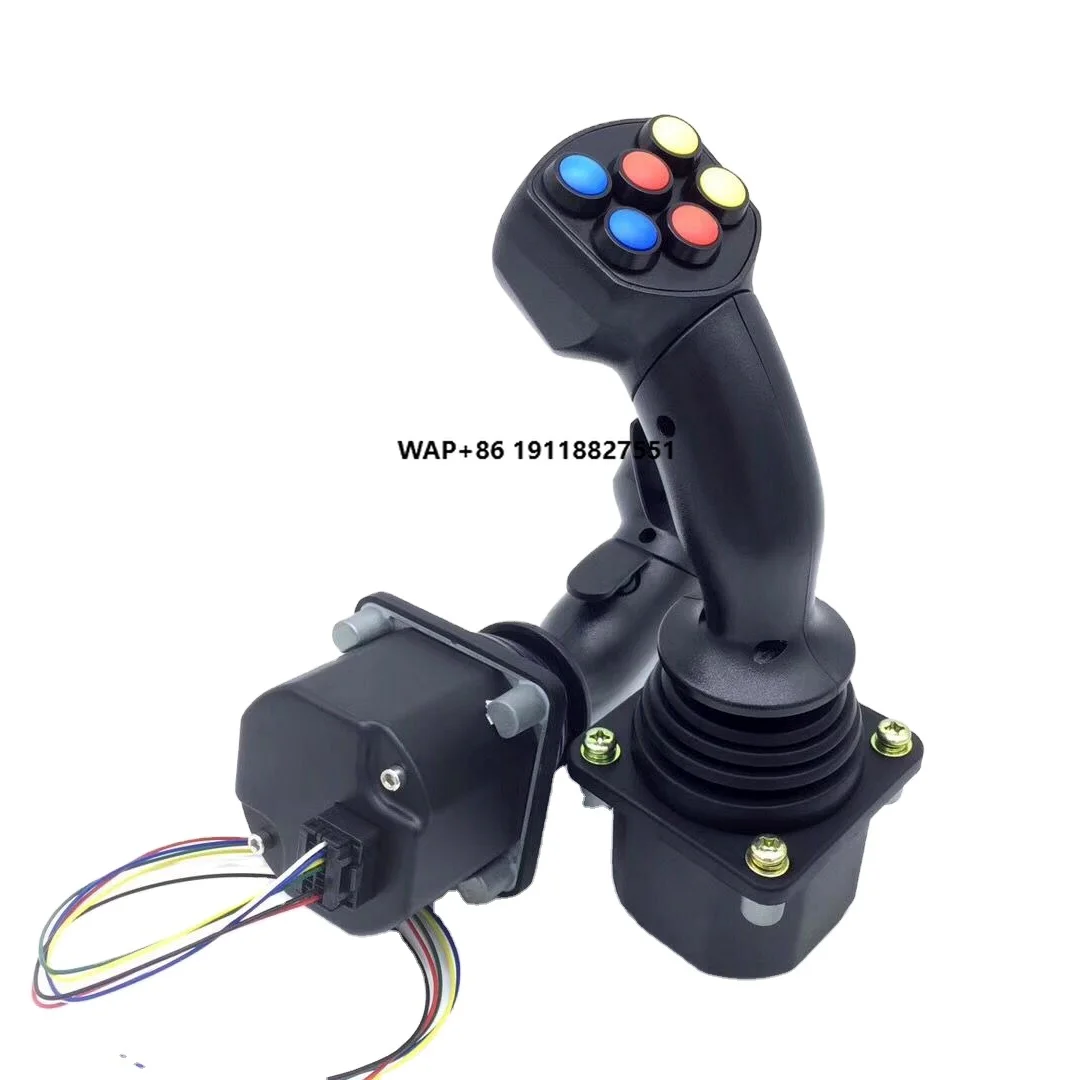 

OMH60 Industrial Precision Potentiometer or Hall Type Joystick Hydraulic Joystick Control