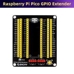 Raspberry Pi Pico GPIO Breakout Extender DIY Expansion Board Male Female Pin with Switch for RPI Pico W